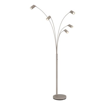 Globo - Vloerlamp 5xGU10/35W/230V beige