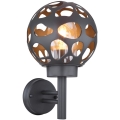 Globo - Wand Lamp voor Buiten 1xE27/15W/230V IP44