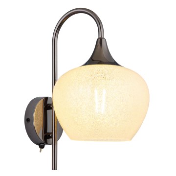 Globo - Wandlamp 1xE27/40W/230V wit/antraciet