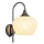 Globo - Wandlamp 1xE27/40W/230V wit/antraciet