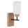 Globo - Wandlamp 1xE27/60W/230V eiken/wit