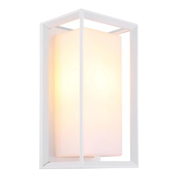 Globo - Wandlamp voor buiten 1xE27/60W/230V IP44 wit