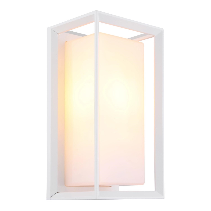 Globo - Wandlamp voor buiten 1xE27/60W/230V IP44 wit
