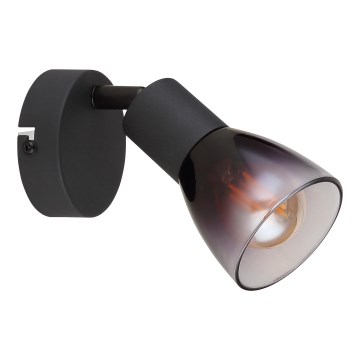 Globo - Wandspot 1xE14/25W/230V zwart