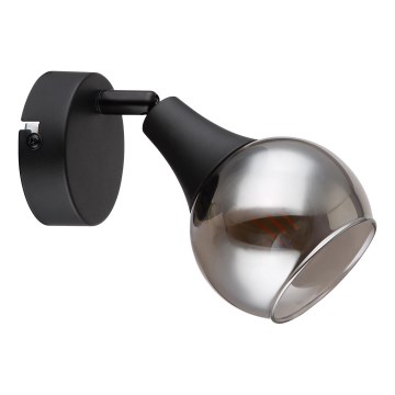 Globo - Wandspot 1xE14/40W/230V zwart