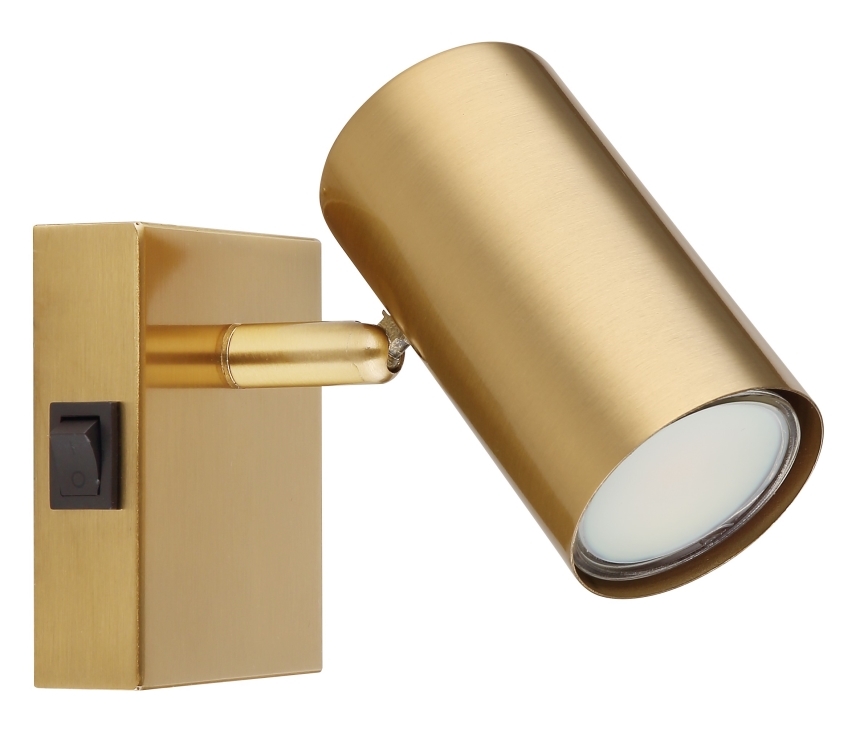 Globo - Wandspot 1xGU10/25W/230V goud