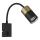 Globo - Wandspot 1xGU10/25W/230V zwart/goud
