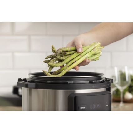 GORENJE GMC6SBK - Multicuiseur électrique multifonction 6 l 8 en 1 1000W/230V inox