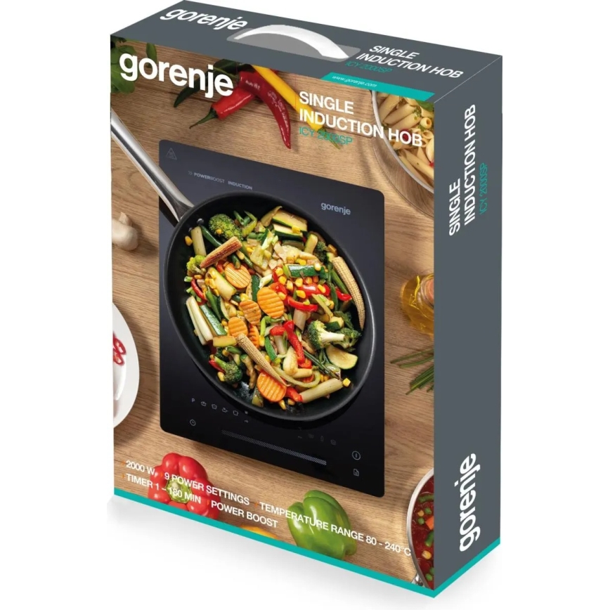 GORENJE ICY2000SP - Inductiekookplaat 2000W/230V