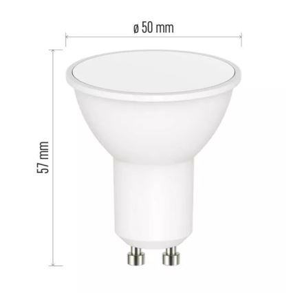 LED RGB Dimbare lamp GoSmart MR16 GU10/4,8W/230V 2700-6500K Tuya