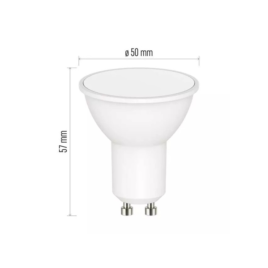 LED RGB Dimbare lamp GoSmart MR16 GU10/4,8W/230V 2700-6500K Tuya