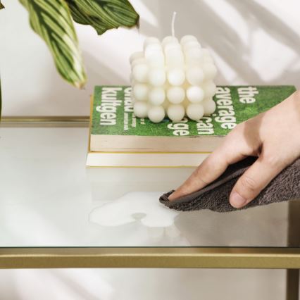 Gouden bijzettafel CIREL