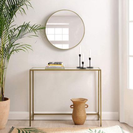 Gouden bijzettafel CIREL