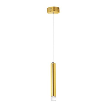 Goudkleurige LED Hanglamp GOLDIE 1x LED / 5W / 230V