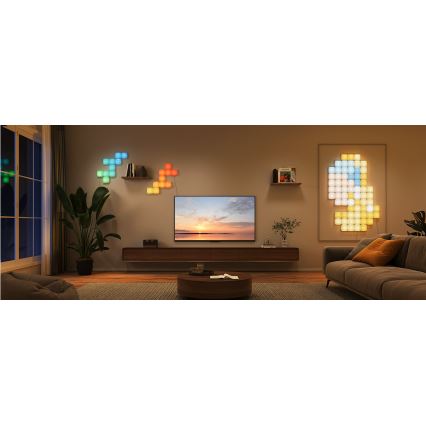 Govee - 10x Mini panneau RGBIC connecté Wi-Fi