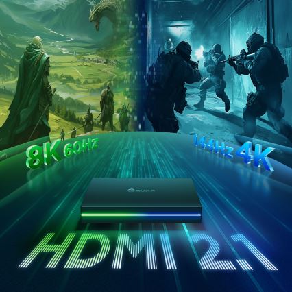 Govee - AI Sync Box 2 voor smart-tv, RGBICW-achtergrondverlichting 55-65 Wi-Fi