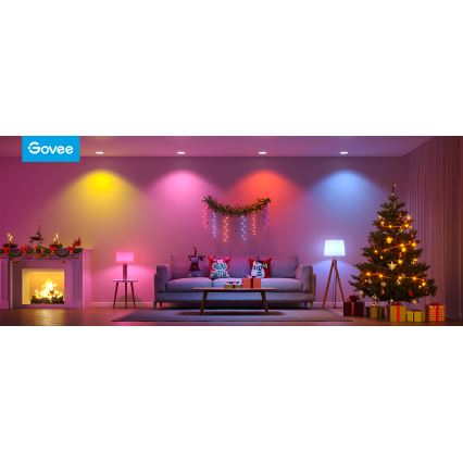 Govee - Ampoule LED RGBWW à intensité variable Smart E27/9W/230V 2700-6500K Wi-Fi