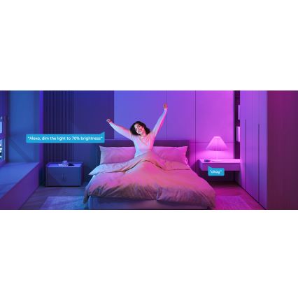 Govee - Ampoule LED RGBWW à intensité variable Smart E27/9W/230V 2700-6500K Wi-Fi