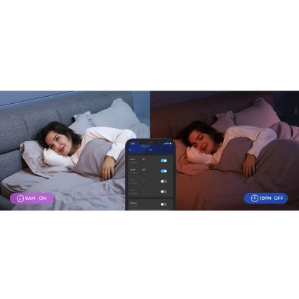 Govee - Ampoule LED RGBWW à intensité variable Smart E27/9W/230V 2700-6500K Wi-Fi