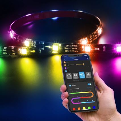 Govee - DreamView T2 DUAL TV 55-65 SMART LED achtergrondverlichting RGBIC Wi-Fi + afstandsbediening