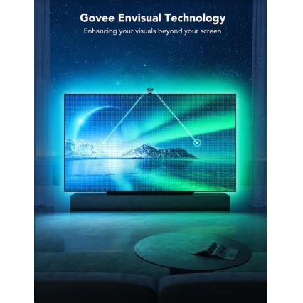 Govee - DreamView T2 DUAL TV 55-65" SMART LED rétroéclairage RGBIC Wi-Fi + télécommande