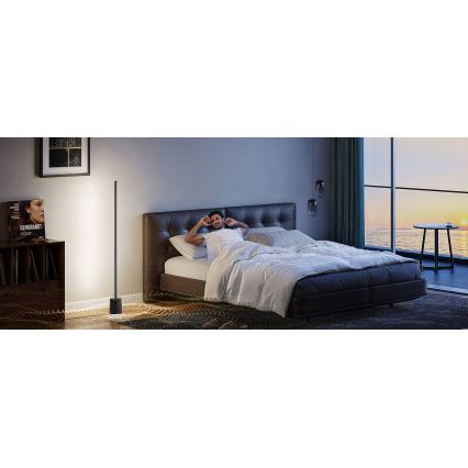 Govee - Lampadaire à intensité variable avec haut-parleur Pro RGBICWW 2200-6500K Wi-Fi + télécommande