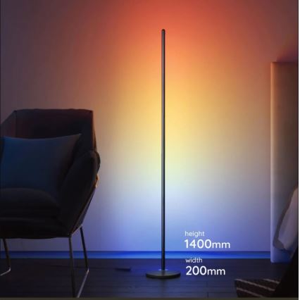Govee - Lampadaire LED RGBW dimmable LITE MATTER LED/24W/230V Wi‑Fi 36 cm