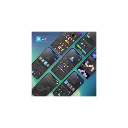 Govee - SET 10x LED RGB Dimbaar lichtpaneel LED/36W/230V Wi-Fi
