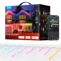 Govee - LED RGBIC buiten ijspegelverlichting 10m Wi-Fi Matter IP65