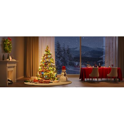 Govee - LED RGBICW Buiten Kerst lichtsnoer 2700-6500K 20m Wi-Fi Matter IP66