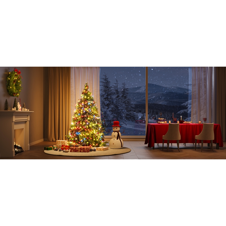 Govee - LED RGBICW Buiten Kerst lichtsnoer 2700-6500K 20m Wi-Fi Matter IP66
