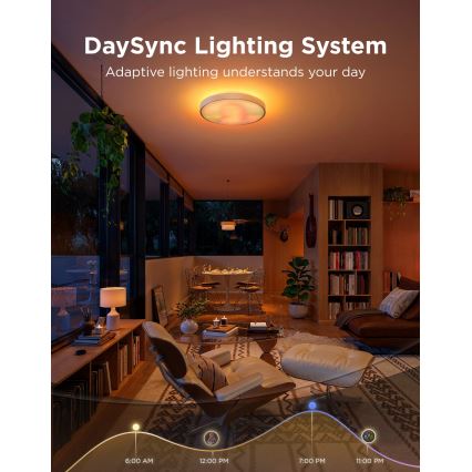 Govee - LED RGBICWW Plafonnier LED dimmable/55W/230V Ø 53 cm Matter Wi-Fi