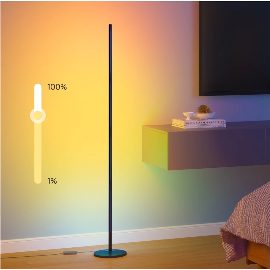 Govee - LED RGBW dimbare vloerlamp LITE MATTER LED/24W/230V Wi-Fi