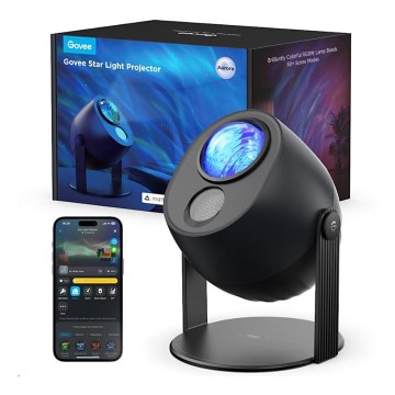 Govee - LED RGBW Galaxy Lamp Projector Pro Wi-Fi Matter