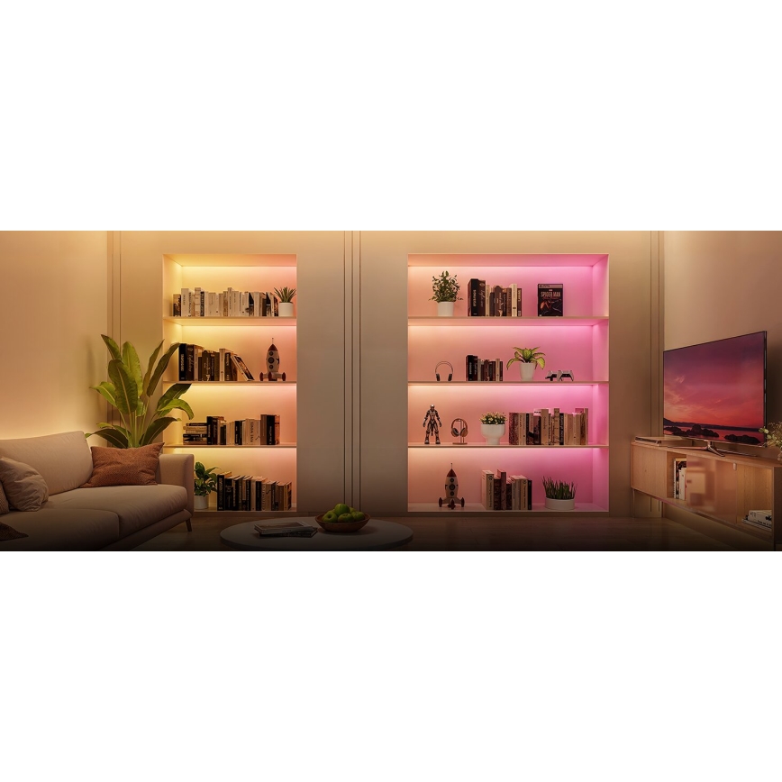 Govee - LED RGBWWIC Dimbare strip Strip Lamp 2 Pro 5m Wi-Fi Matter