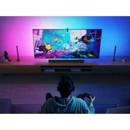 Govee - LOT 2x Rétroéclairage Backlight TV 55-65" SMART LED RGBICW Wi-Fi