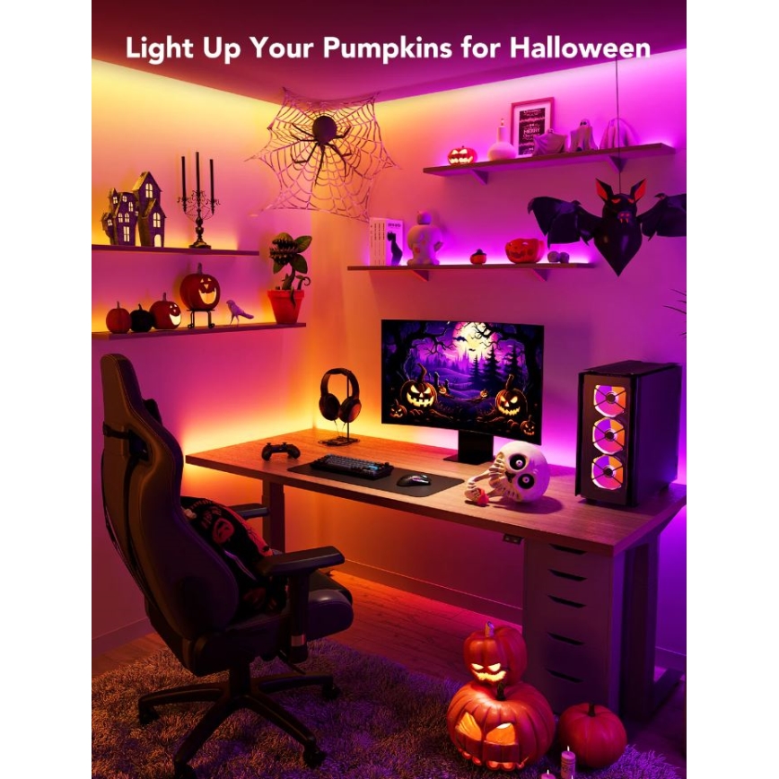 Govee - M1 PRO PREMIUM Smart RGBICW+ ruban LED 5m Wi-Fi