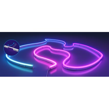 Govee - Neon 2 MATTER buigzaam LED Strip 3m RGBIC Wi-Fi IP67