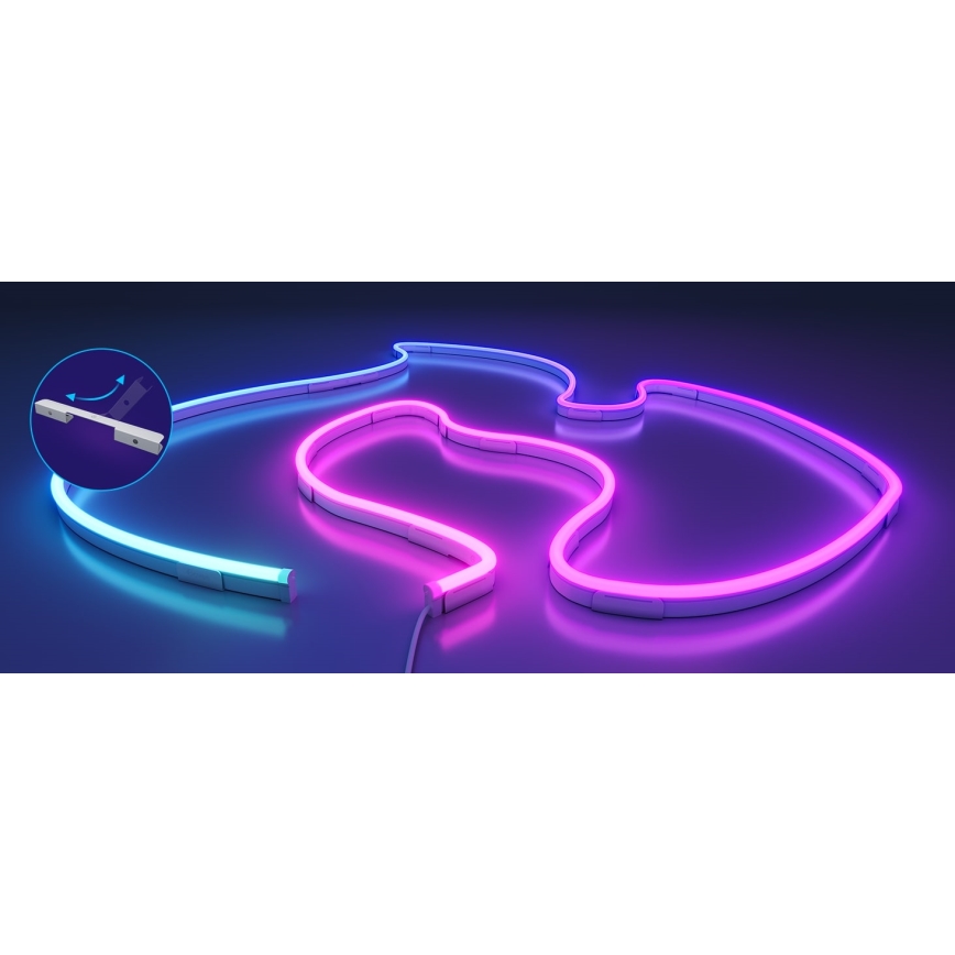 Govee - Neon 2 MATTER buigzaam LED Strip 3m RGBIC Wi-Fi IP67
