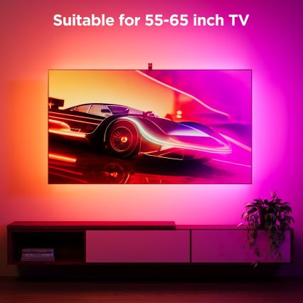 Govee - Rétroéclairage Backlight 3S Netflix TV 55-65" SMART LED RGBICW Wi-Fi + Télécommande
