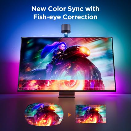 Govee - Rétroéclairage Backlight 3S Netflix TV 55-65" SMART LED RGBICW Wi-Fi + Télécommande