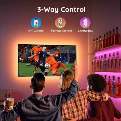 Govee - Rétroéclairage LED intelligent RGB pour téléviseurs 46-60 + télécommande