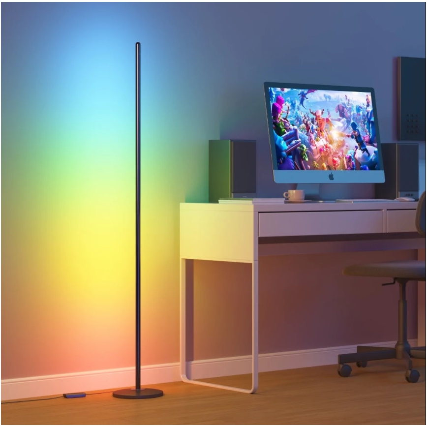 Govee - RGBICW Smart Hoek Floor Lamp Wi-Fi