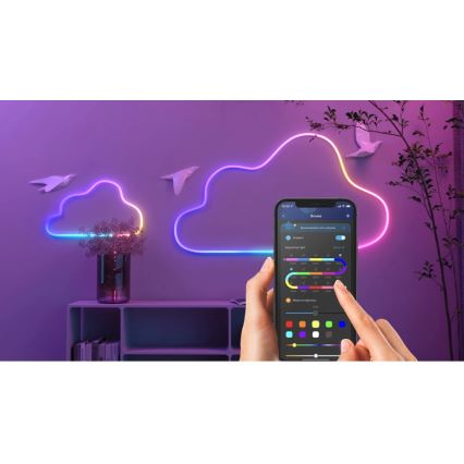 Govee - Ruban LED flexible Neon SMART RGBIC 2m Wi-Fi IP67