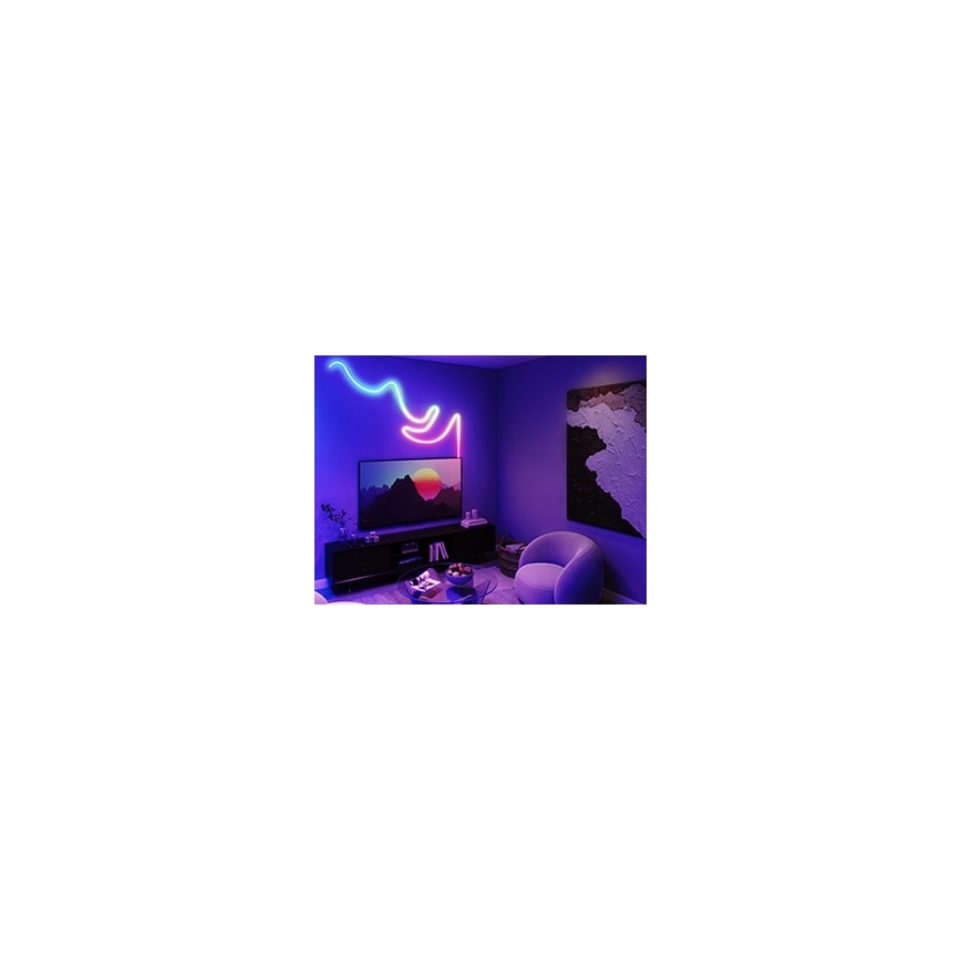 Govee - Ruban LED pliable Neon 2 MATTER 5m RGBIC Wi-Fi IP67