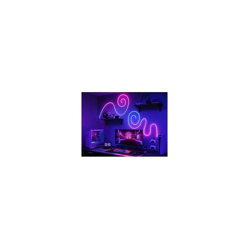 Govee - Ruban LED pliable Neon 2 MATTER 5m RGBIC Wi-Fi IP67