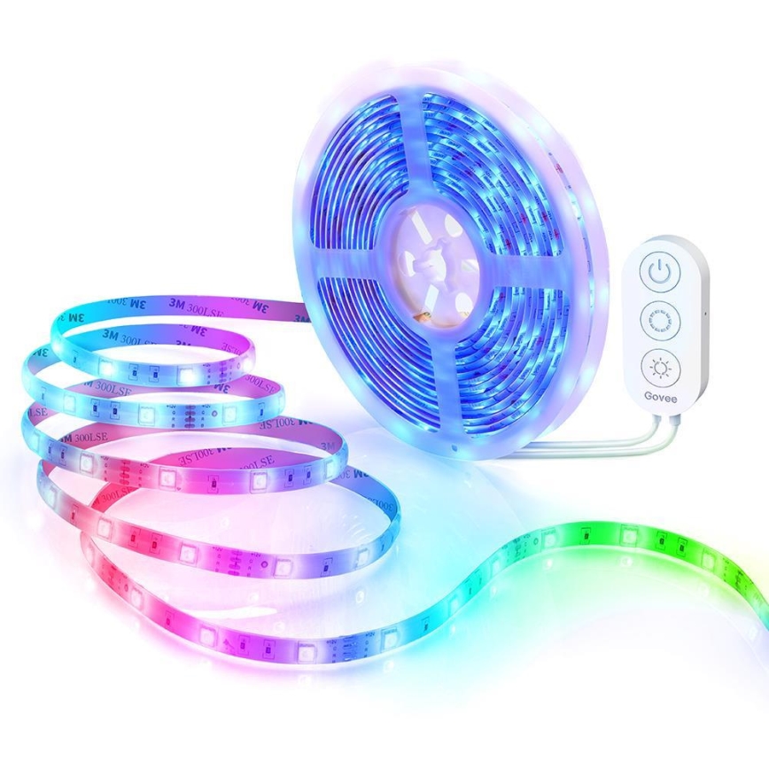 Govee Ruban LED 5m, WiFi Bande LED RGB Multicolore, App Contrôle