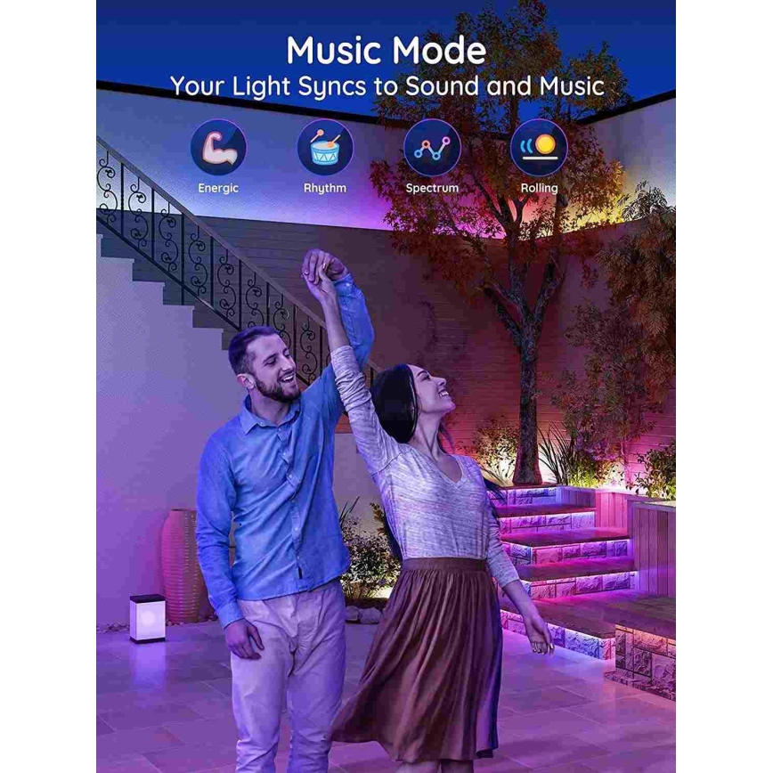 Govee - Rubans extérieur Phantasy Pro SMART LED rubans 10m - extérieur RGBIC Wi-Fi IP65