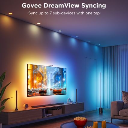 Govee - SET 2x Backlight TV 55-65" SMART LED achtergrondverlichting RGBICW Wi-Fi