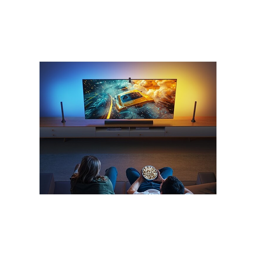 Govee - SET 2x Backlight TV 55-65" SMART LED achtergrondverlichting RGBICW Wi-Fi